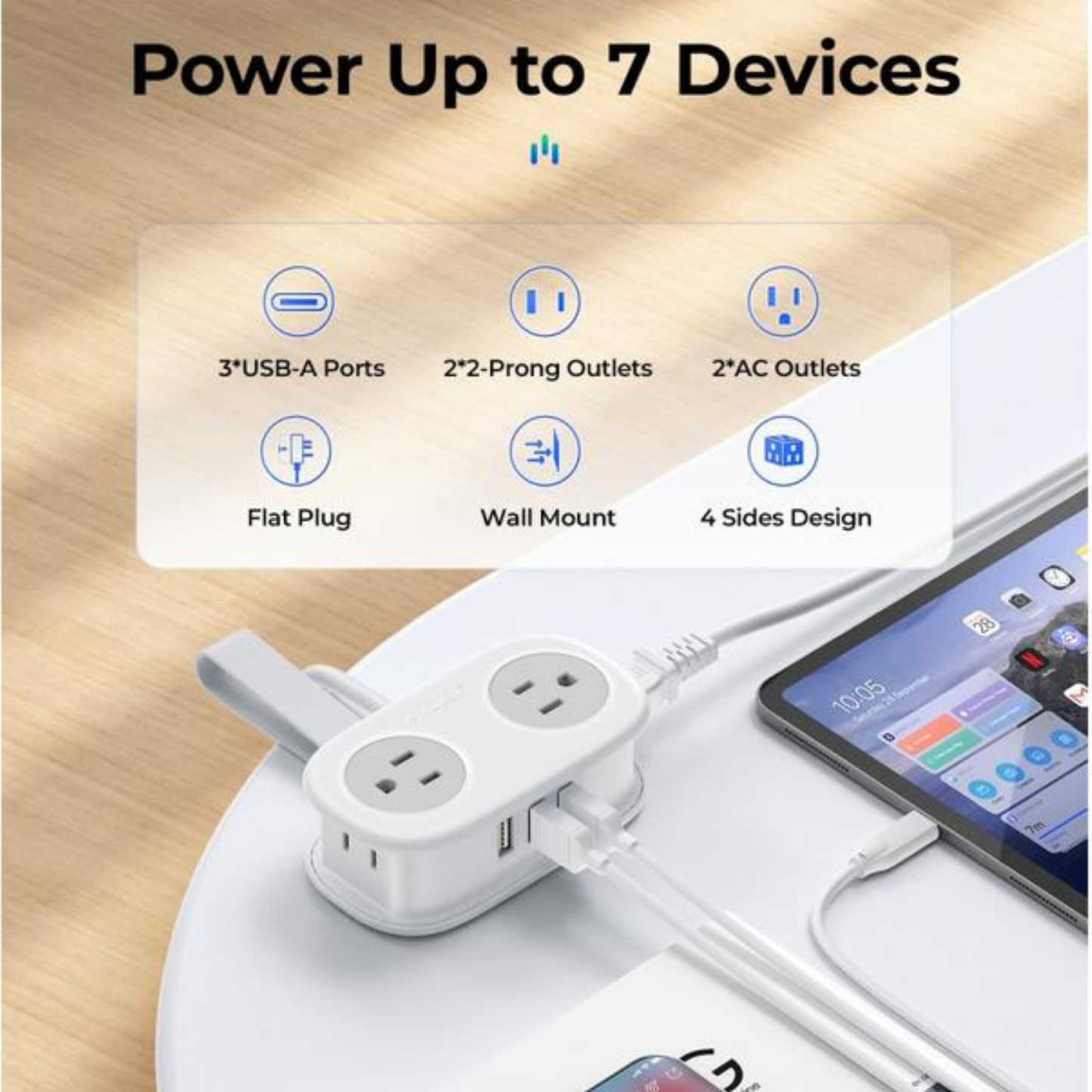Travel Power Strip
