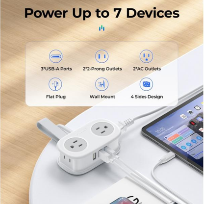 Travel Power Strip